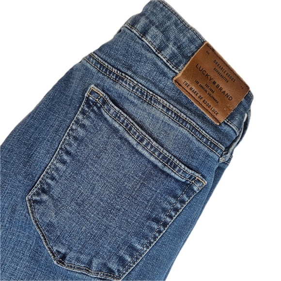 Lucky Brand Lolita Skinny Jeans Womens 8/29 Ankle Cheville Mid Rise Stretch Blue - Picture 5 of 13
